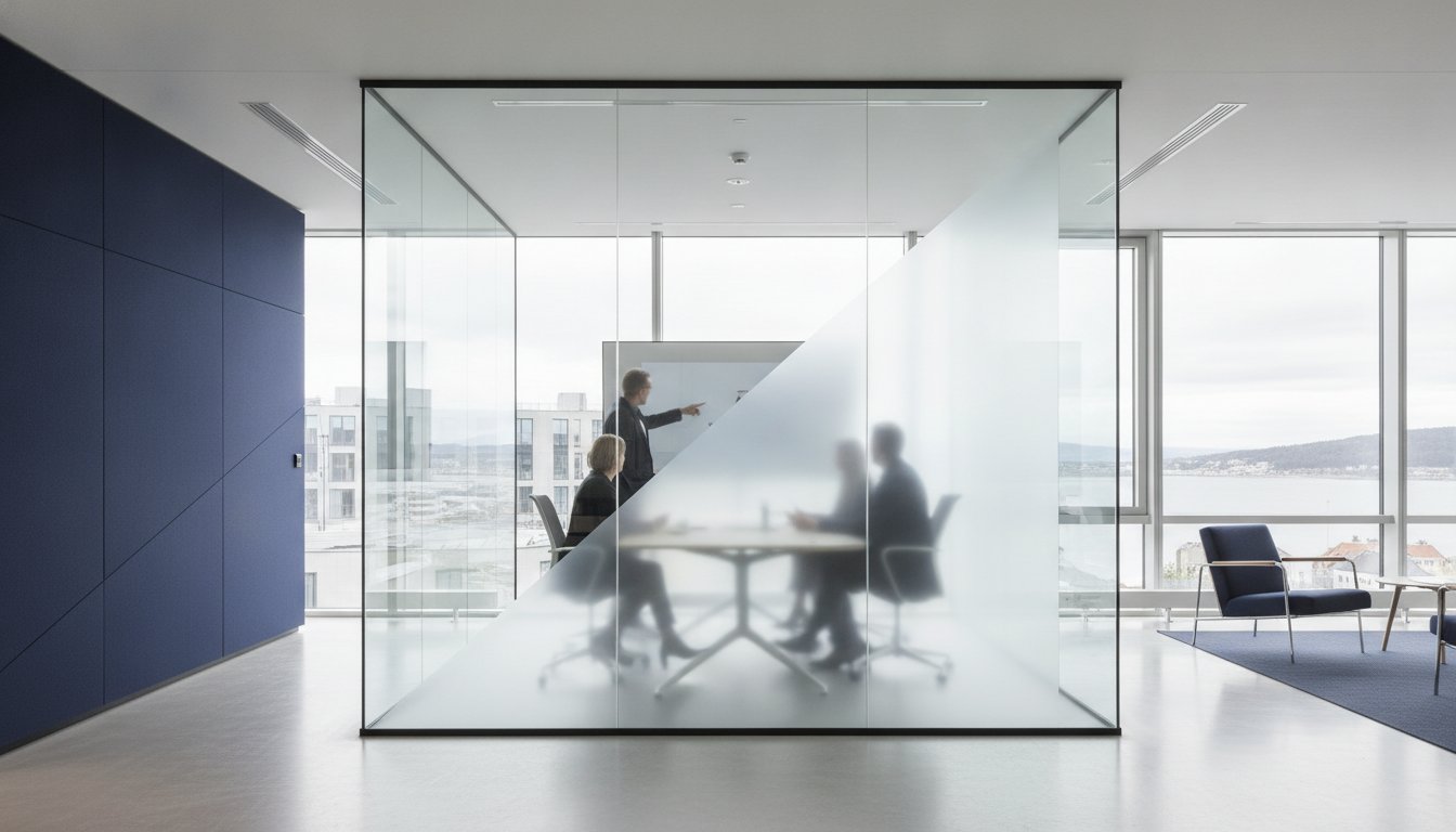 Fordeler med smartfilm på kontor: Slutt på glassburet (2026)