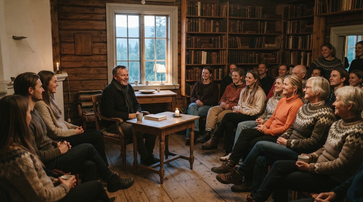 Forfatterkveld arrangement: Se pris, tid og sted