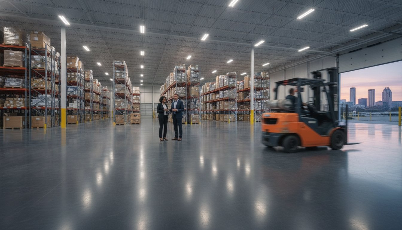 Forklift Resistant Flooring: The 2026 Industrial Standard for Atlanta Facilities