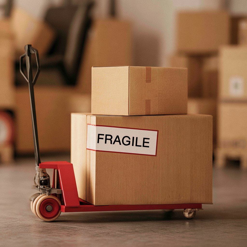 Fragile goods transport across Europe