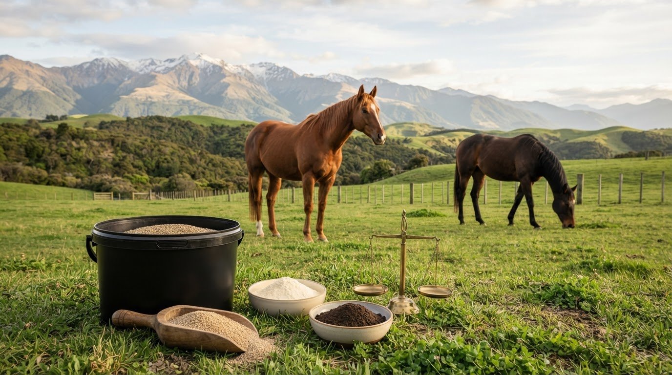 Free Choice Horse Minerals in NZ: Ingredients and Cost per Kilogram