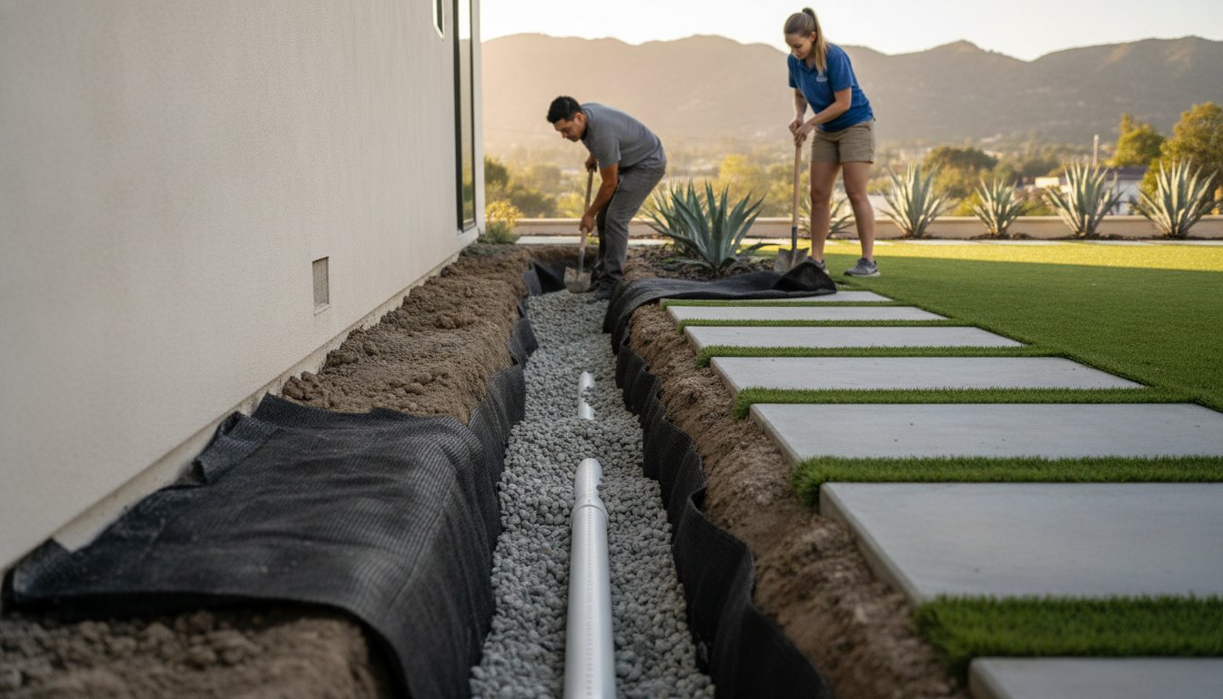 French Drain Installation Cost in Los Angeles: 2026 Pricing Guide