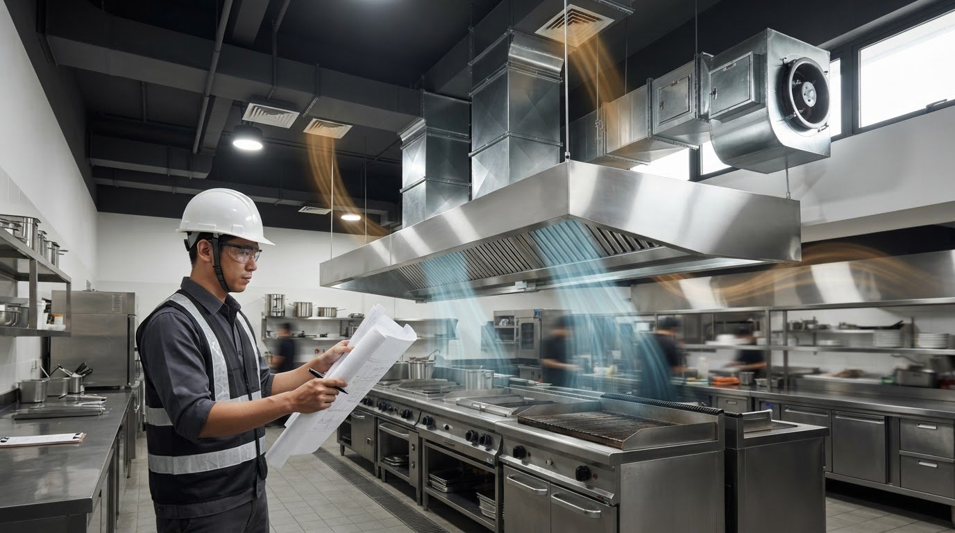 FSSD Submission for Kitchen Ventilation: SCDF Airflow Review