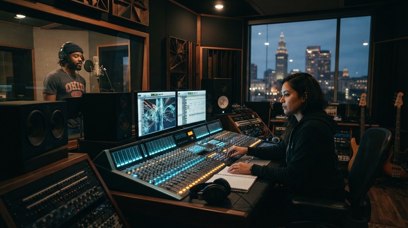 Full Album Production in Cleveland for Editing and Mixing