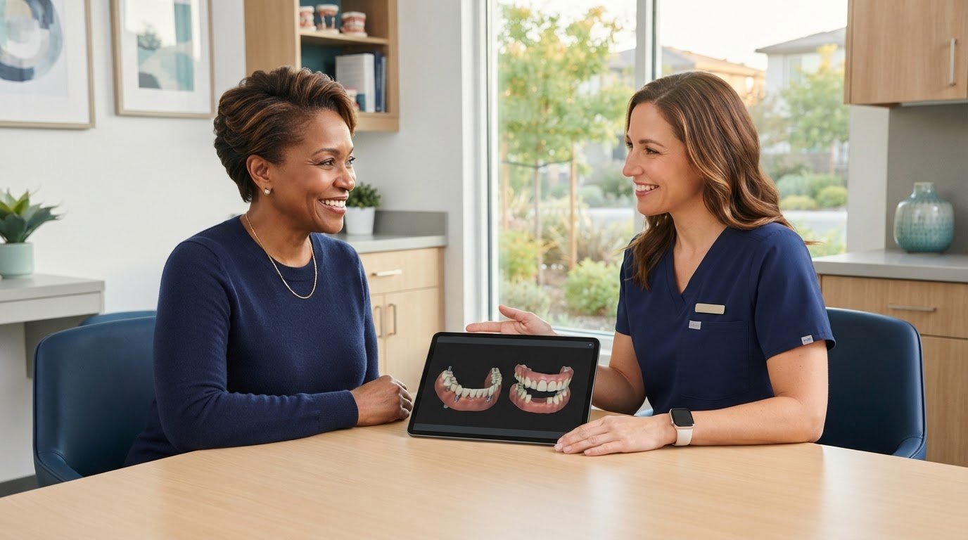 Full-Mouth Dental Implants for Elk Grove Patients: Planning One Arch or Both