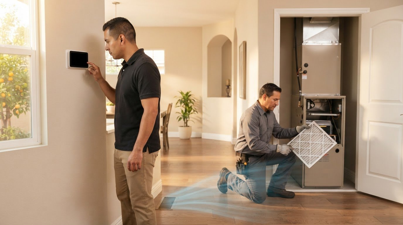 Furnace Blowing Cold Air? Safe Checks and When to Call for Repair