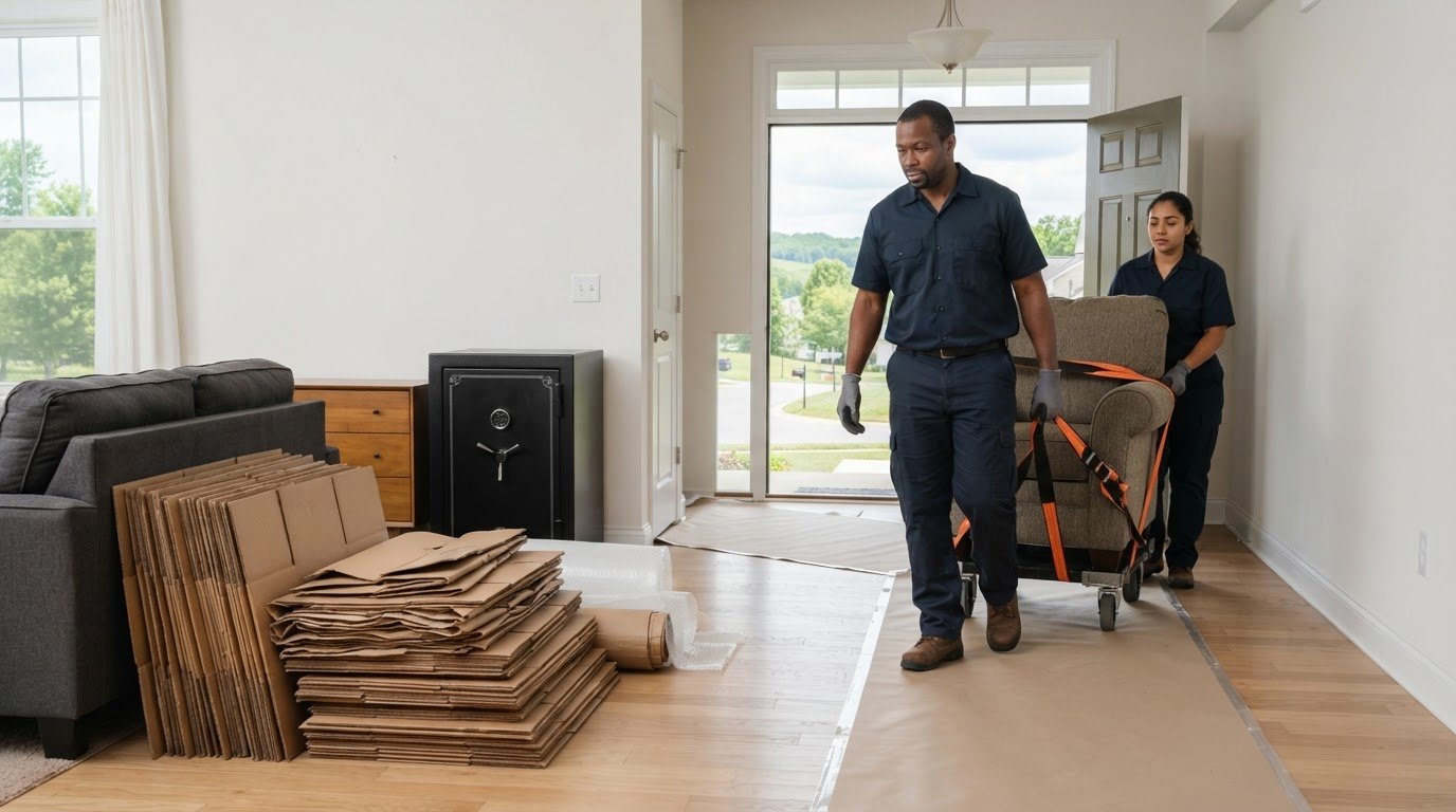 Furniture and Box Removal After Unpacking in Haymarket