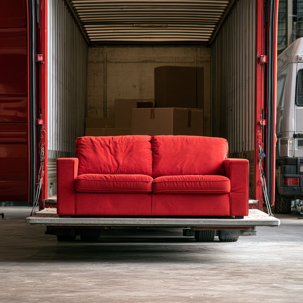 Professional furniture delivery from the Netherlands to Germany