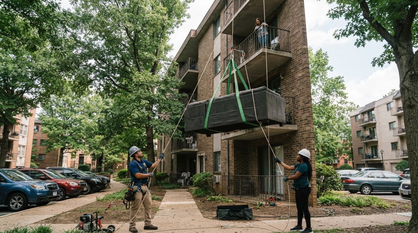 Furniture Hoisting Guide for Vienna, VA Apartments
