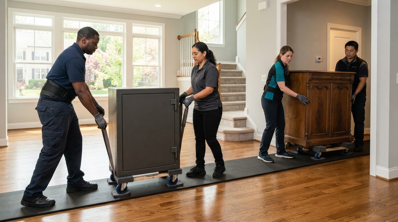 Furniture Movers for Floor Refinishing in Arlington, VA