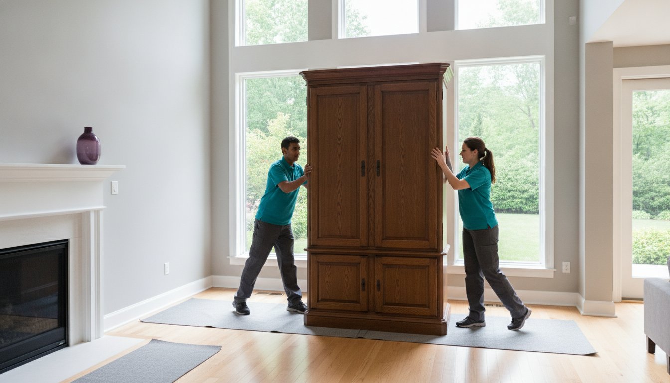 Furniture Rearrangement for Staging in Fairfax Station