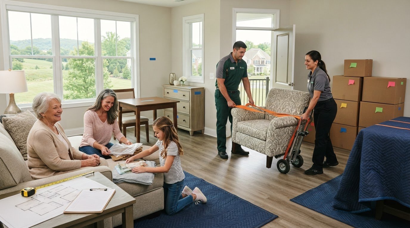Furniture Removal for Senior Living in Aldie: Guide