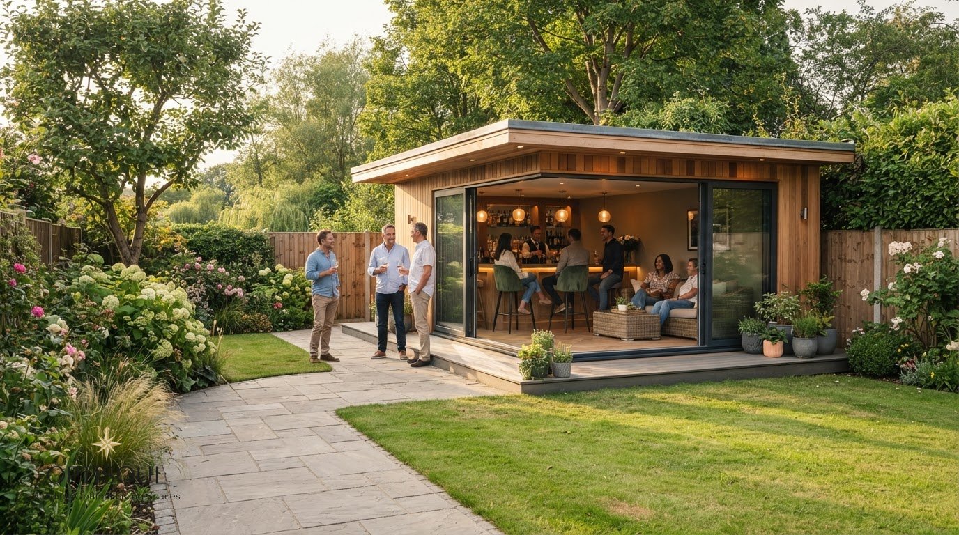 Garden Bar Construction in Walton-on-Thames: What to Plan
