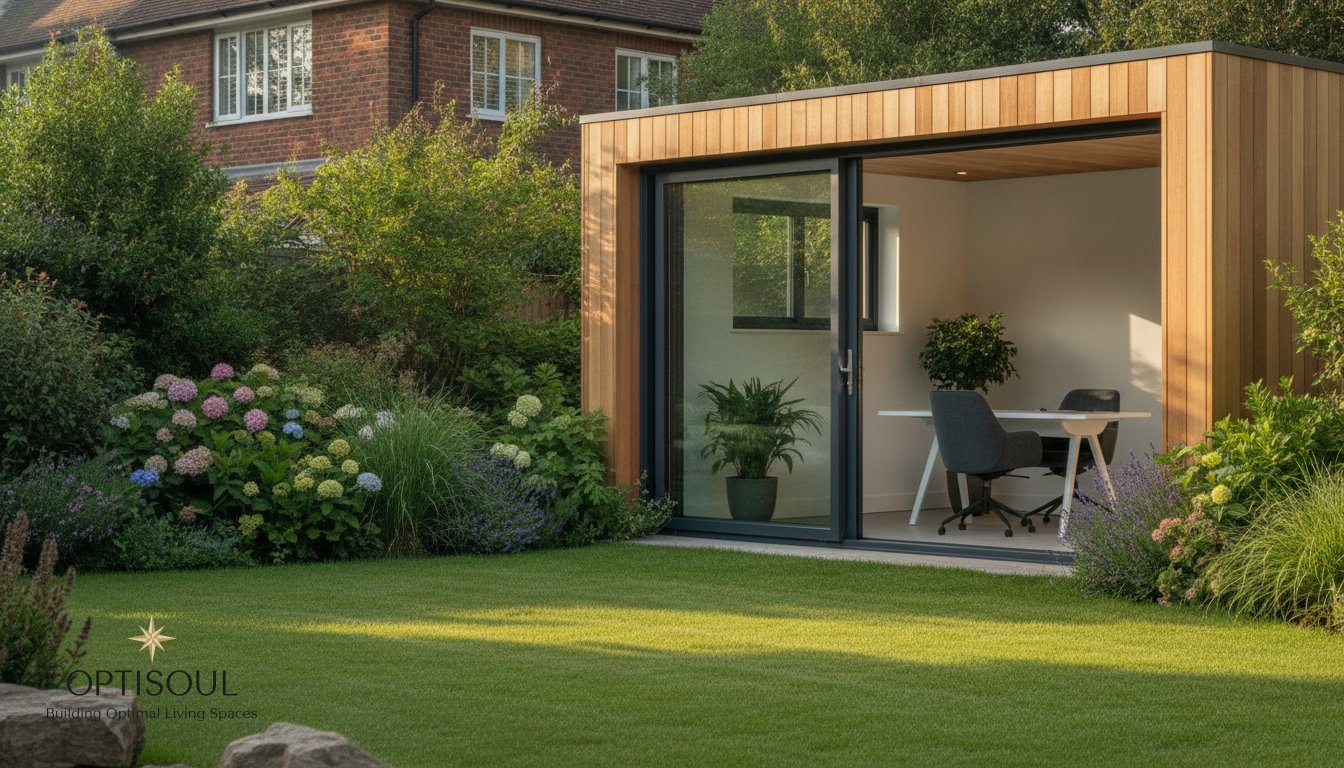 Garden Office with Flat Roof: A Guide to Bespoke Design and Planning in Surrey