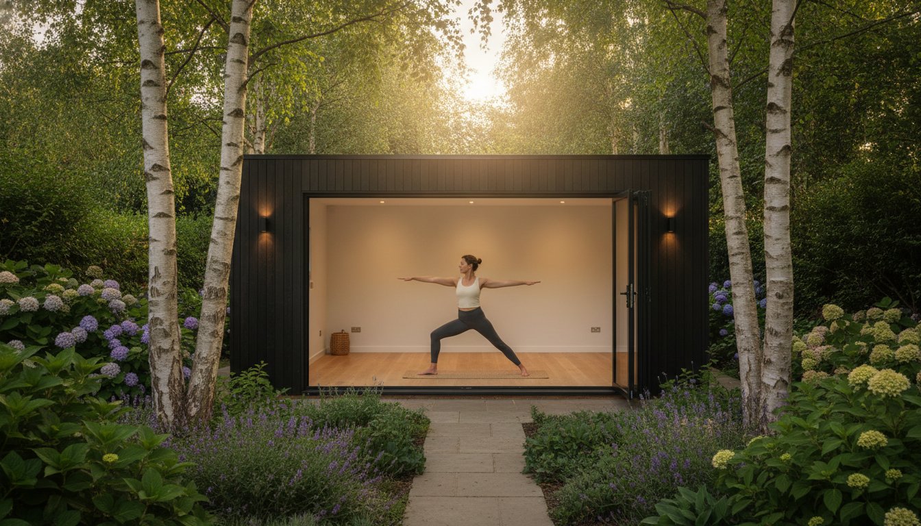 Garden Room for Yoga and Pilates: Creating a Bespoke Sanctuary in Surrey