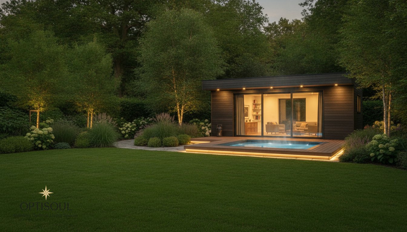 Garden Room with Integrated Hot Tub: Bespoke Luxury for Surrey Homes