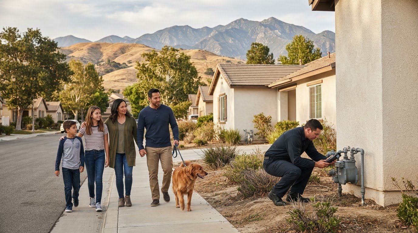 Gas Leak Repair in Yucaipa: What to Do and What to Expect