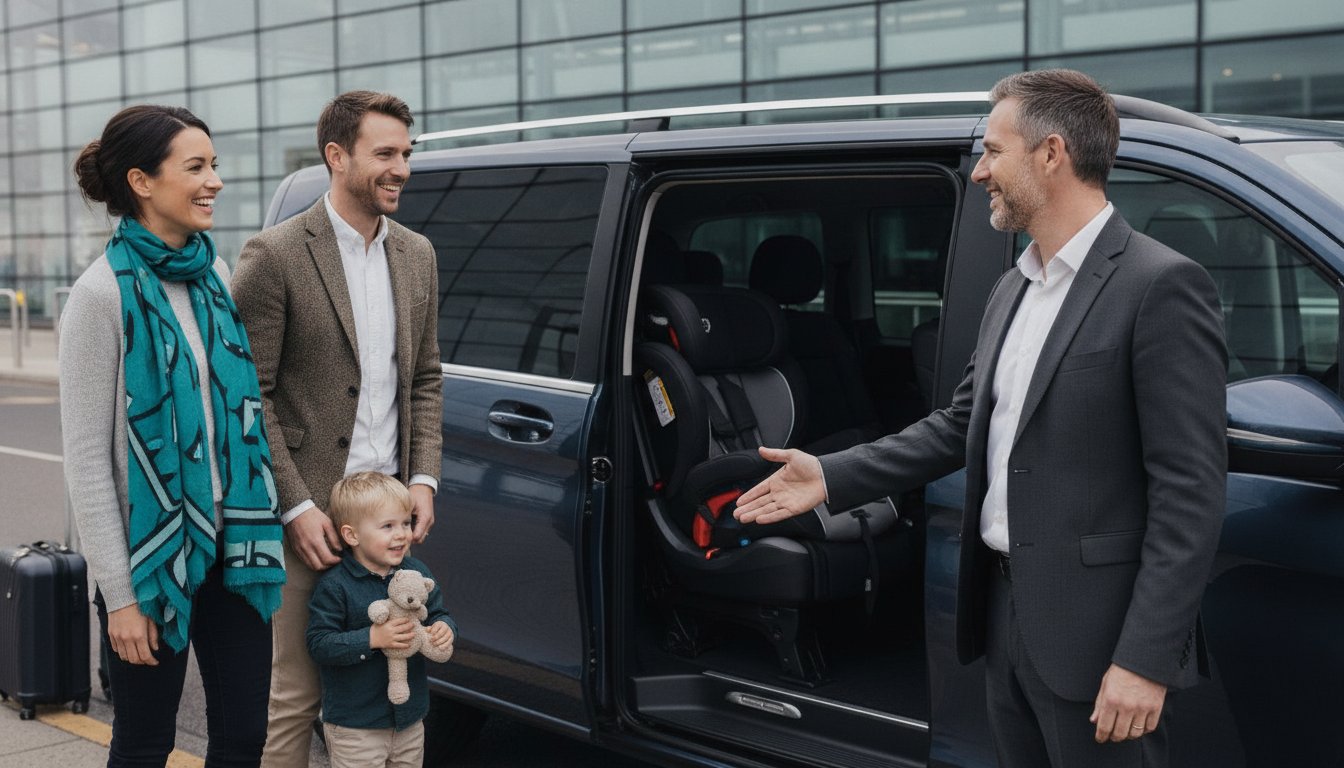 Gatwick Taxi with Child Seat: A Stress-Free Guide for Families in 2026