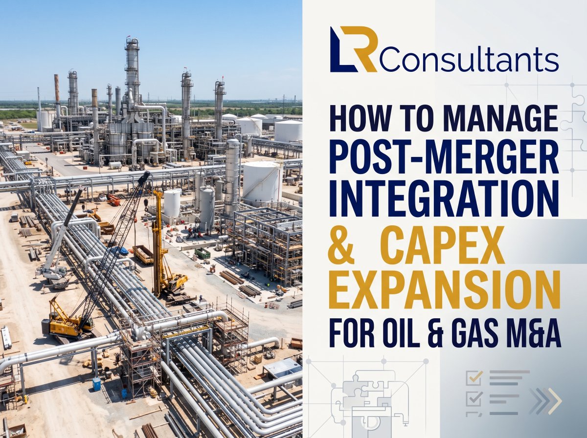 How to Manage Post-Merger Integration and CAPEX Expansion for Oil and Gas M&A