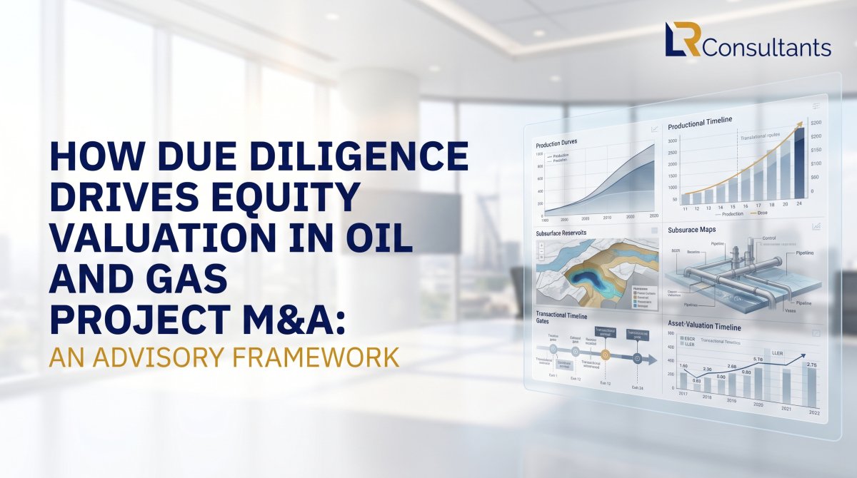 How Due Diligence Drives Equity Valuation in Oil and Gas Project M&A: An Advisory Framework