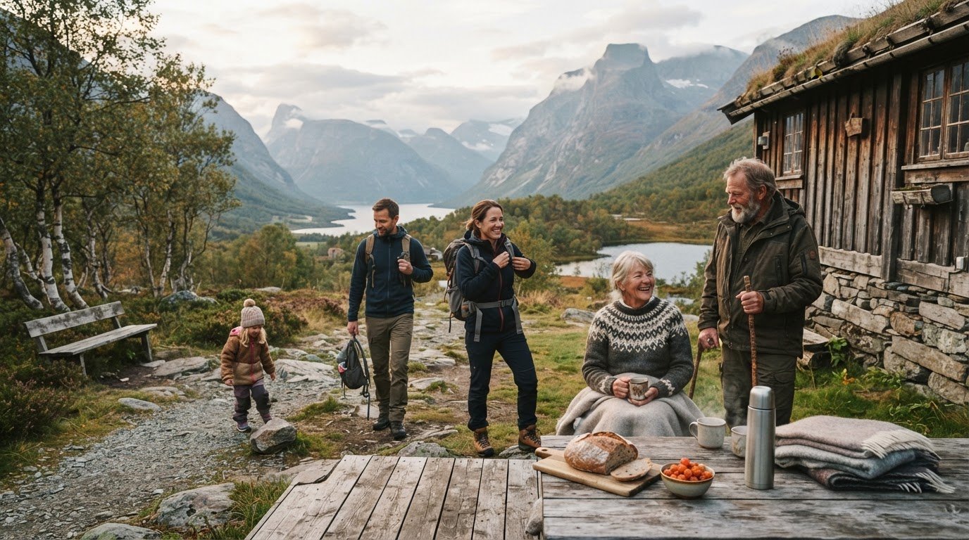 Generasjonstur tips: Slik planlegger dere en tur for alle aldre