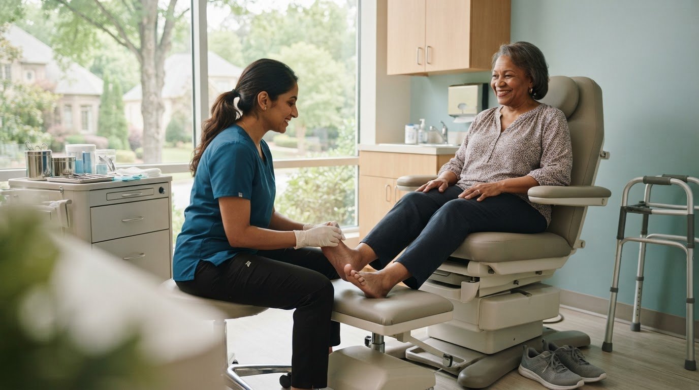 Geriatric Foot Care in Roswell for Older Adults