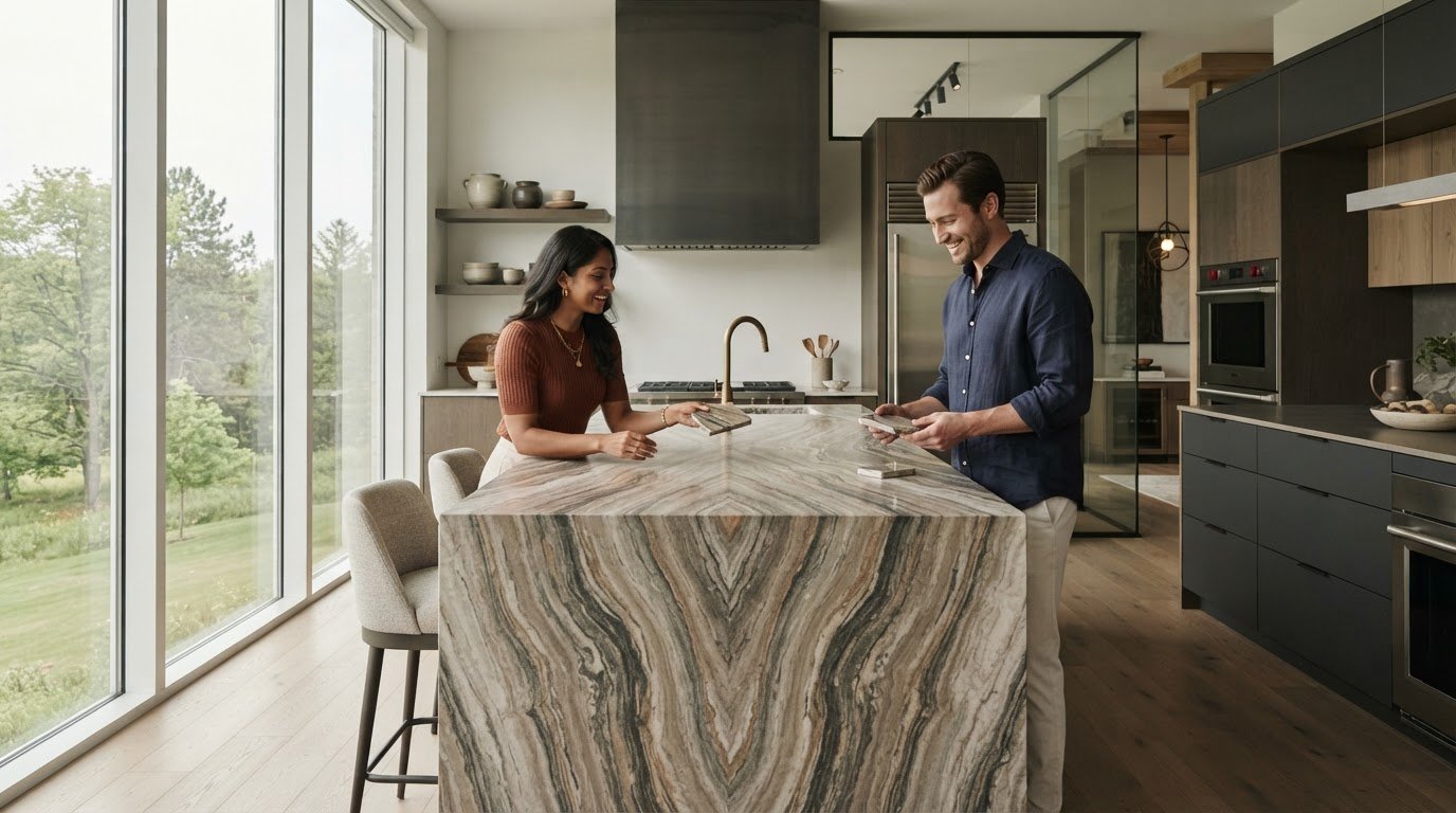 Getting Buy-In from Your Spouse on a Countertop Choice