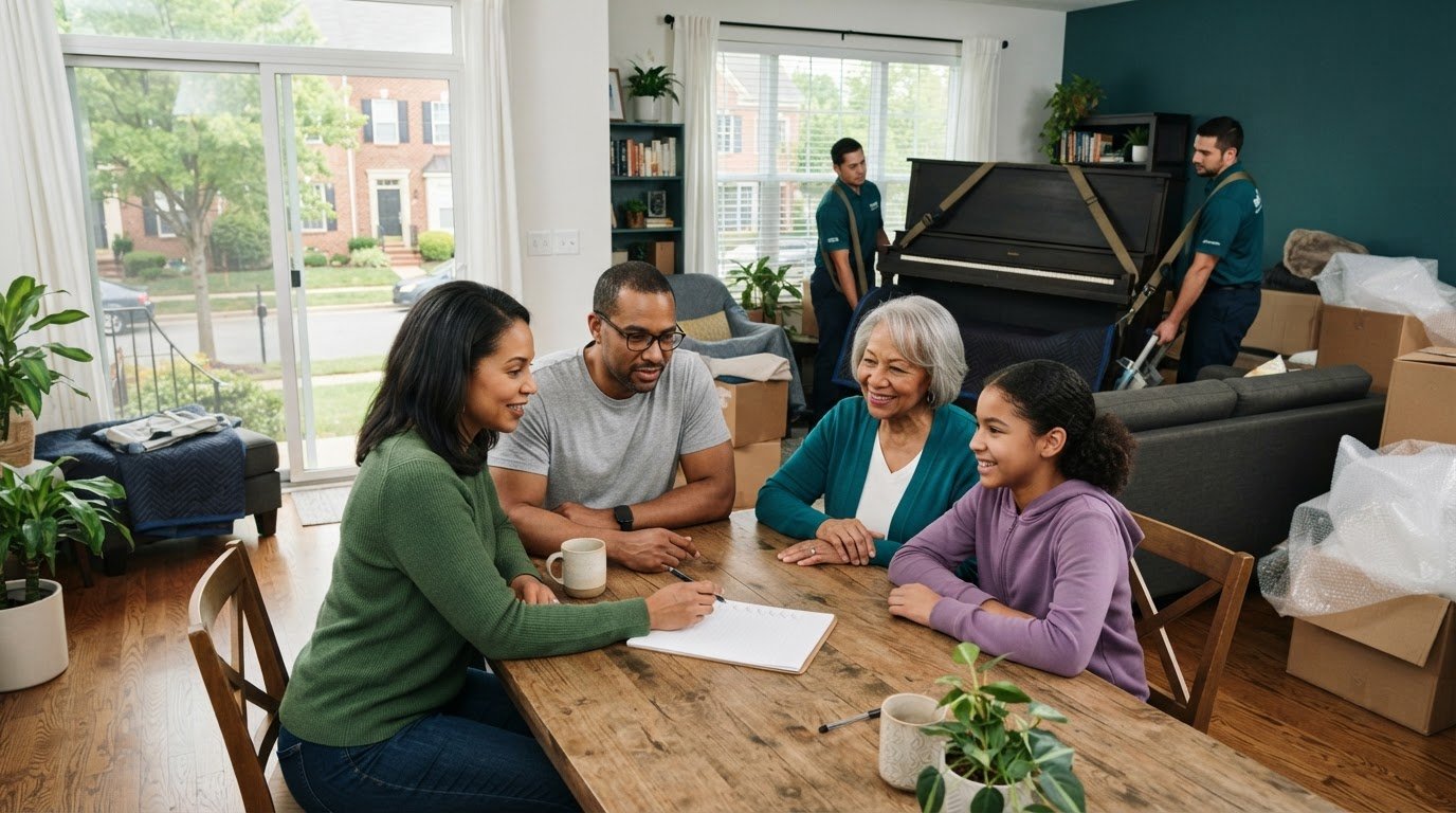 Getting Your Family on Board With Hiring Movers in Vienna, VA