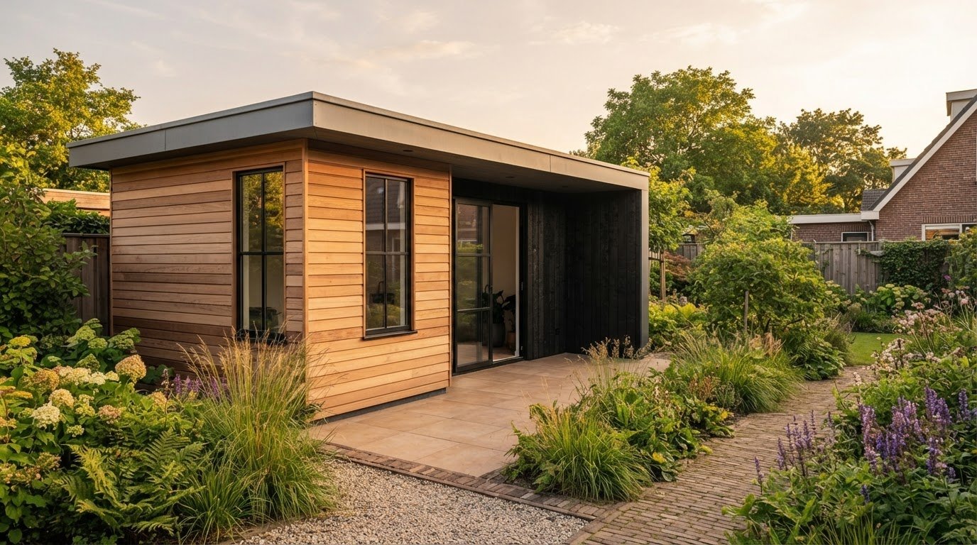 Gevelbekleding voor je tuinhuis: zo kies je de juiste uitstraling