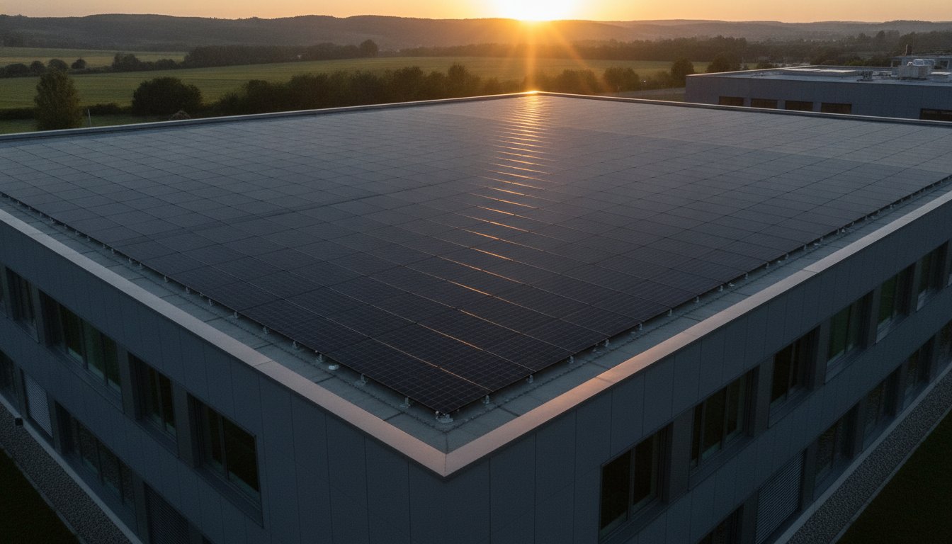 Gewerbe-Photovoltaik: So optimieren Sie Ihren Eigenverbrauch und senken die Stromkosten