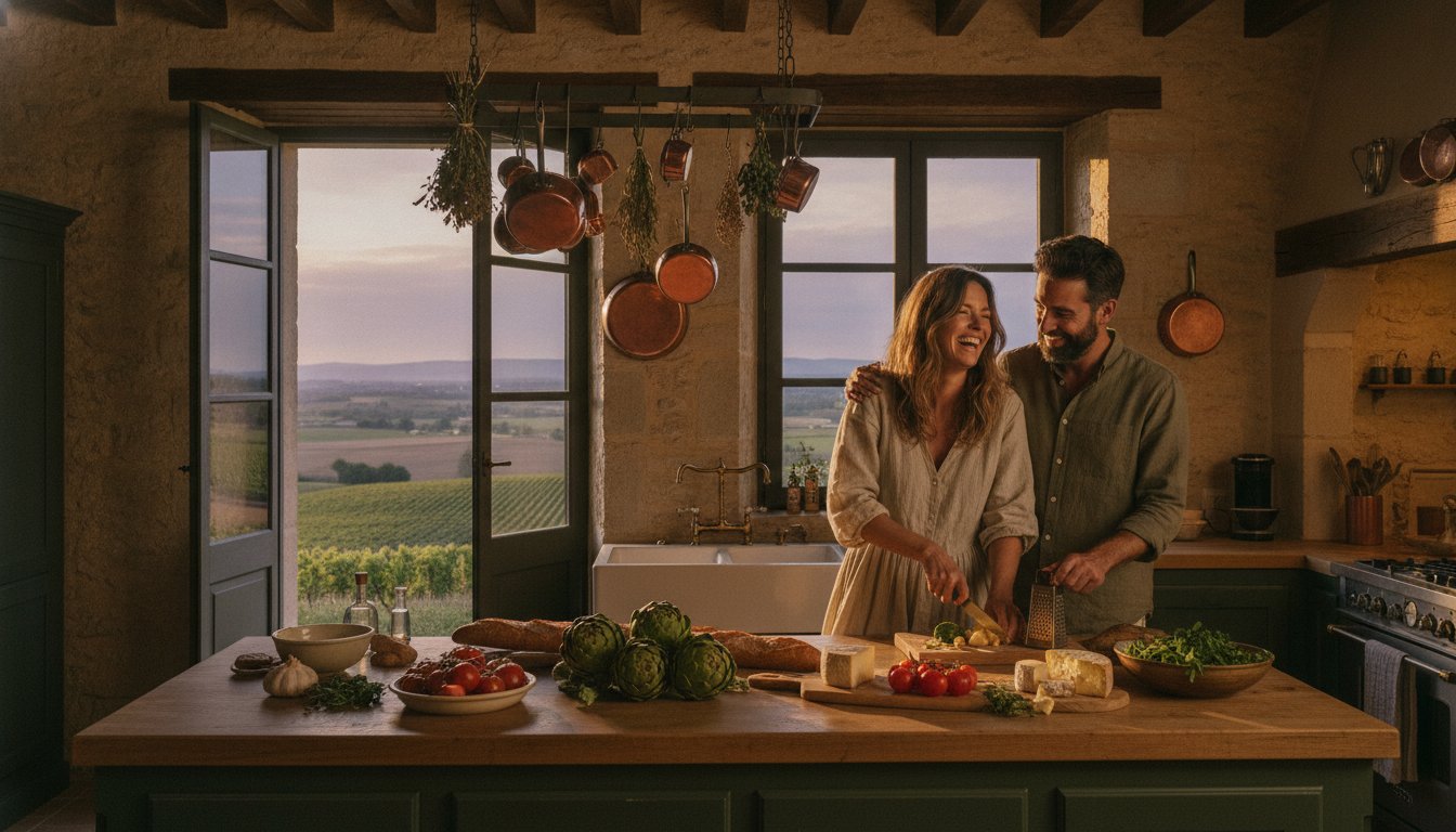 Gîte avec cuisine équipée : L'art de l'autonomie et du goût en pleine nature