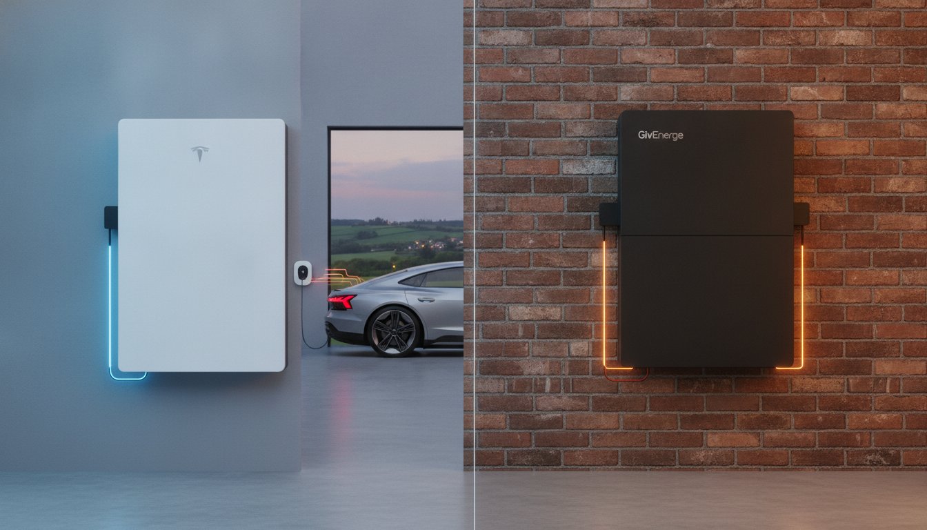 GivEnergy vs Tesla Powerwall UK: The 2026 Home Battery Comparison