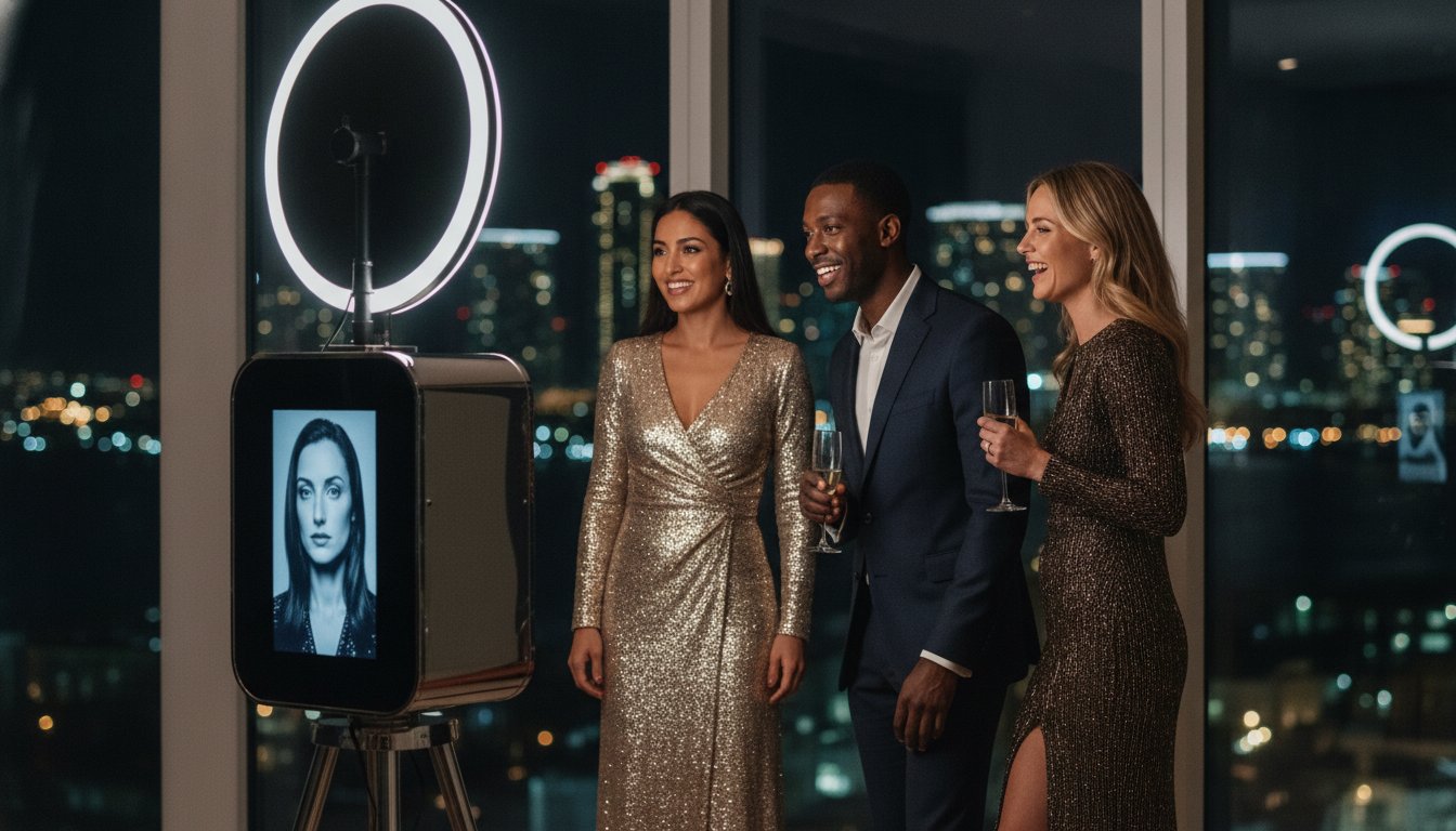 Glam Photo Booth Rental Fort Lauderdale: The Editorial Experience for 2026
