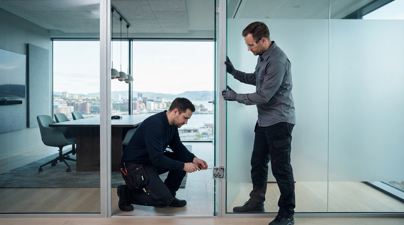 Glassløsninger for elektrikere og glassmestere