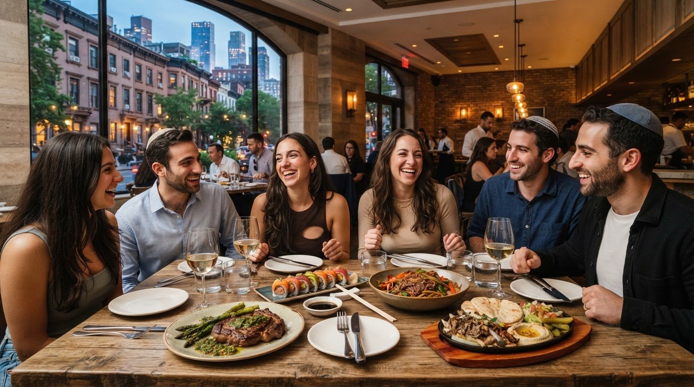 Glatt Kosher Dining Options by Manhattan Neighborhood