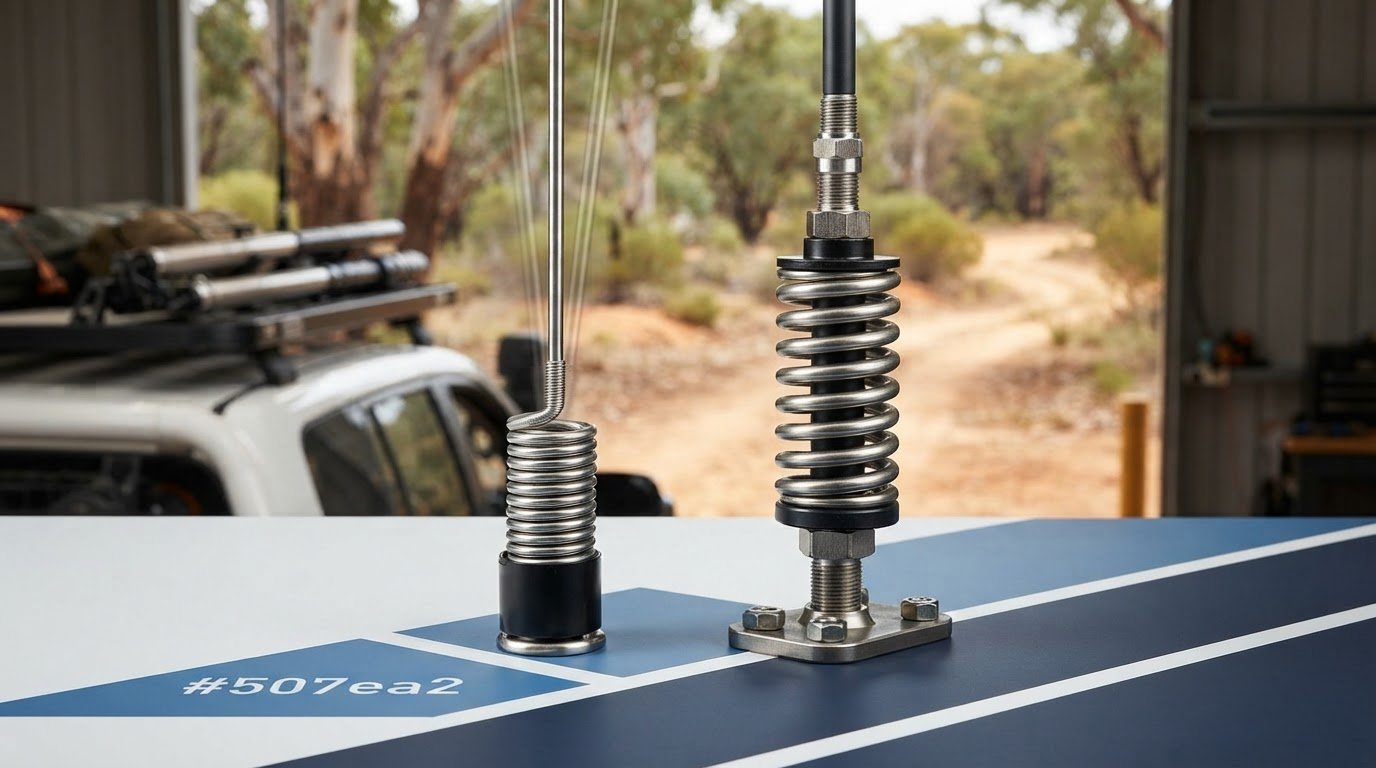 GME Antenna Spring Base vs RFI Heavy Duty Spring Base: Which Is More Durable?