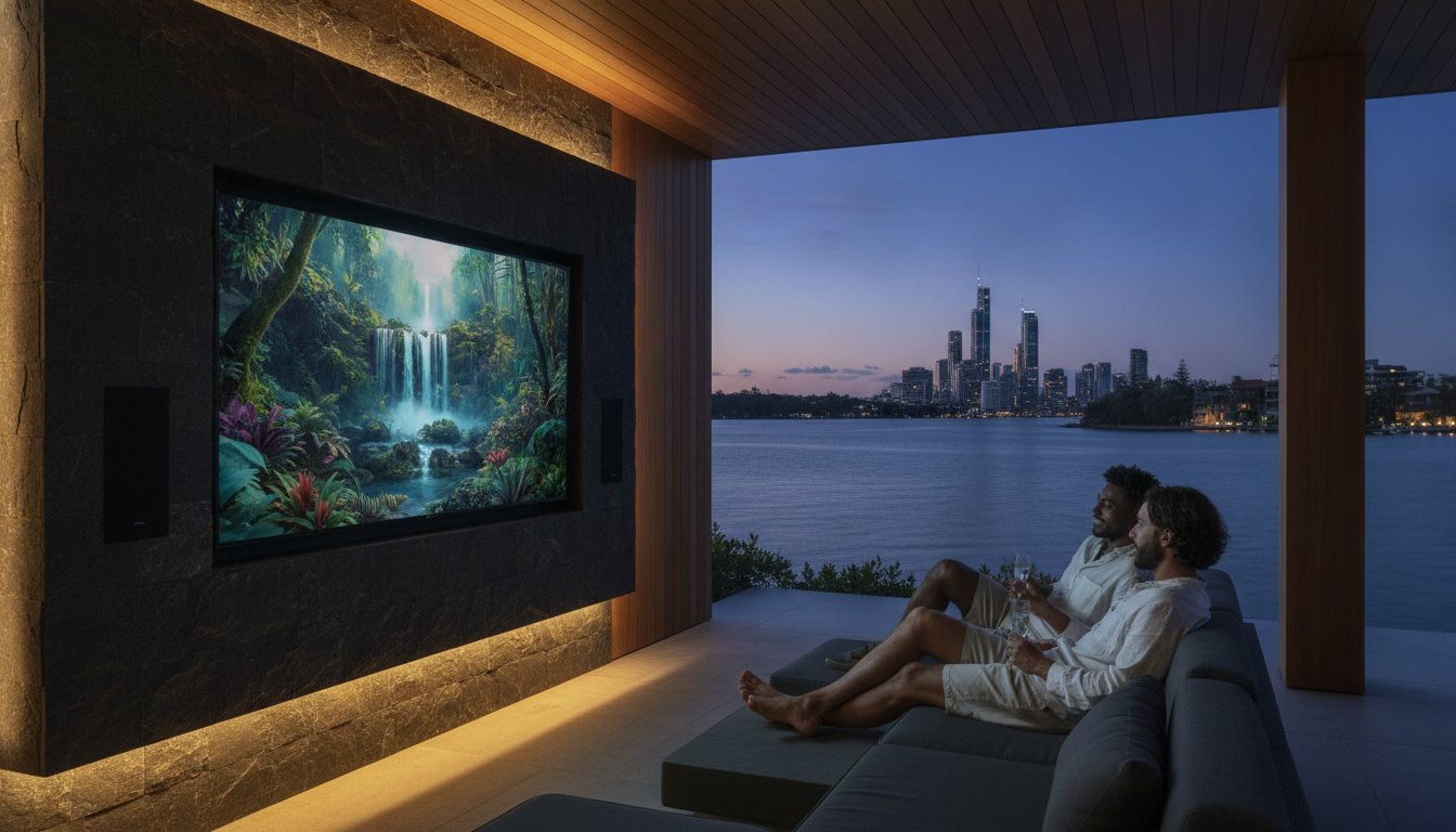 Gold Coast Alfresco AV Setup: 2026 Engineering Guide