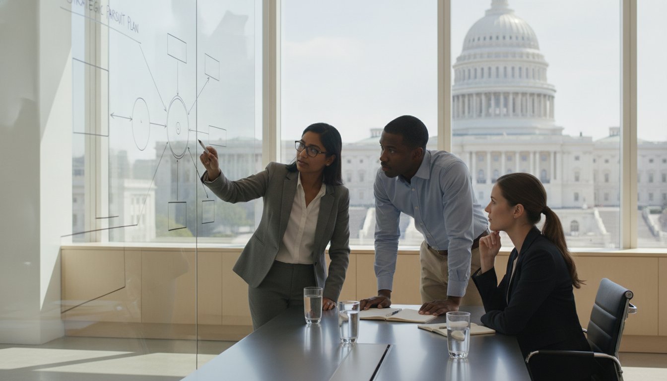 GovCon Pursuit Management: A Buy-Side Strategy for Low-Risk Wins