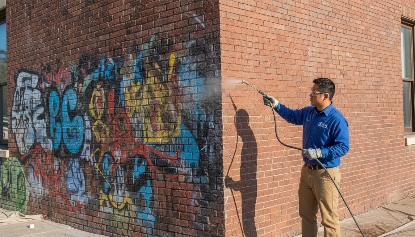 Graffiti Removal in Omaha NE: Professional Restoration & Surface Preservation