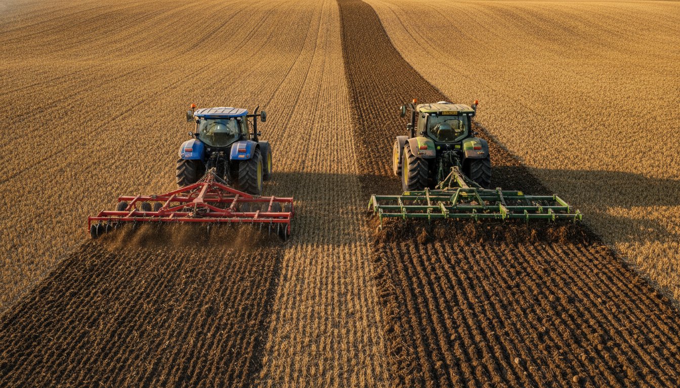 Grapă cu discuri vs cultivator de miriște: Comparație prețuri și specificații 2026