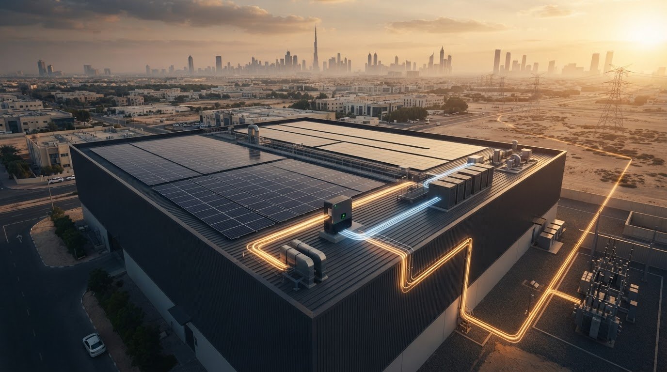 Grid-Connected Solar Systems in UAE: How They Work in 2026