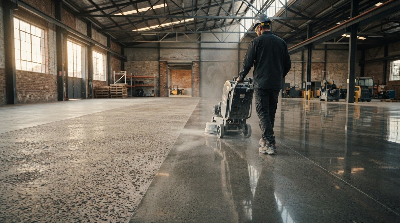 Grind and Seal vs Mechanical Polish: How to Choose the Right Concrete Finish
