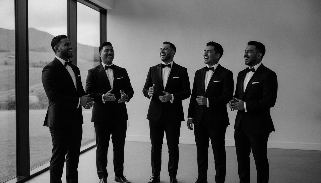 Groomsmen Suit Hire NZ: The Ultimate 2026 Guide to Wedding Party Style