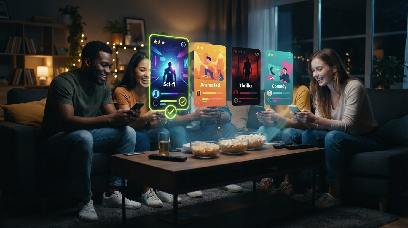 Group Movie Night Poll: Pick What to Watch Fast