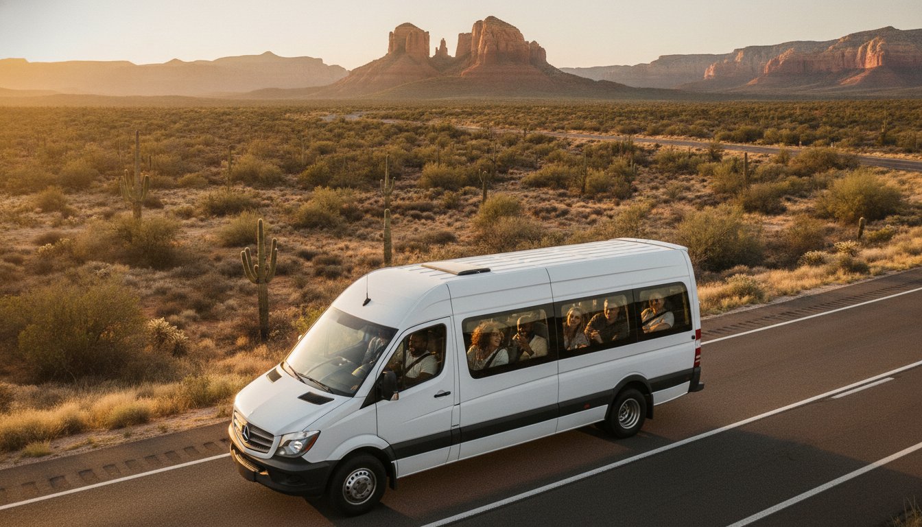 Group Transportation from Phoenix to Sedona: The 2026 Ultimate Planning Guide
