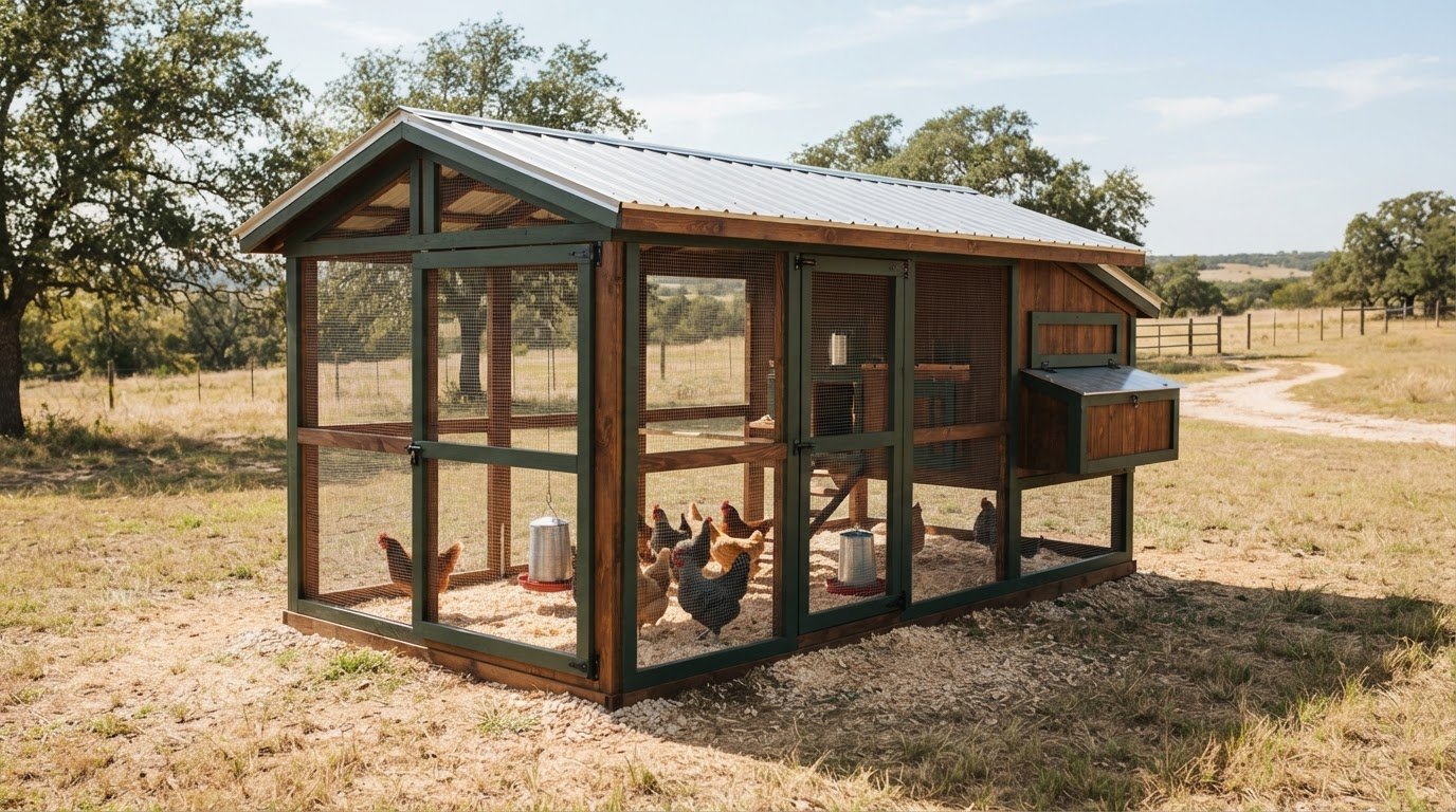 Grow-Out Pens for Chickens in Texas: Buying Guide