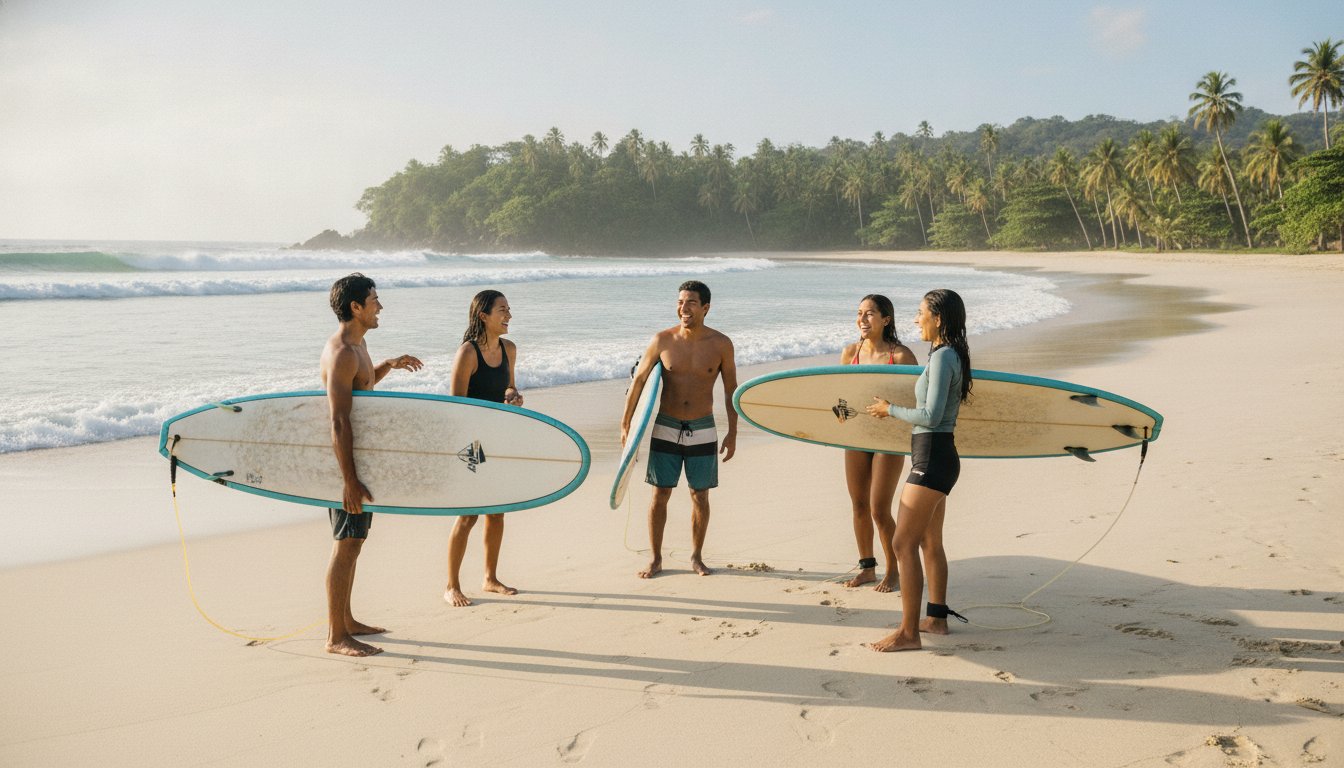 Grupos para aprender a surfear: Guía para conectar y dominar las olas en 2026