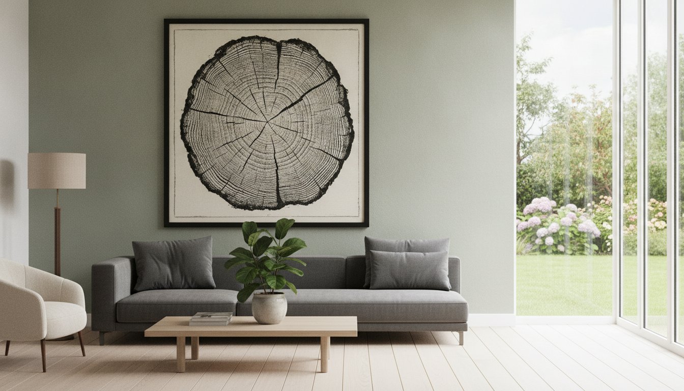 Guide to Choosing a Framed Tree Ring Print for Your Home