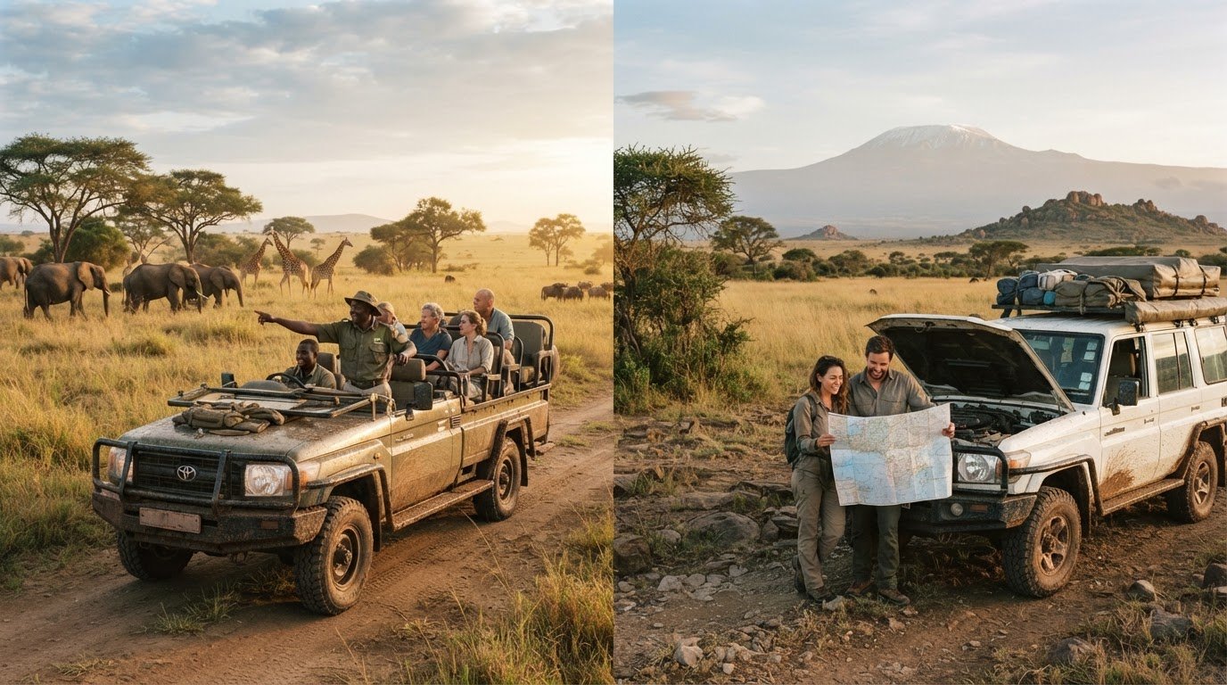 Guided Safari vs Self-Drive in Tanzania: Which Journey Suits You?