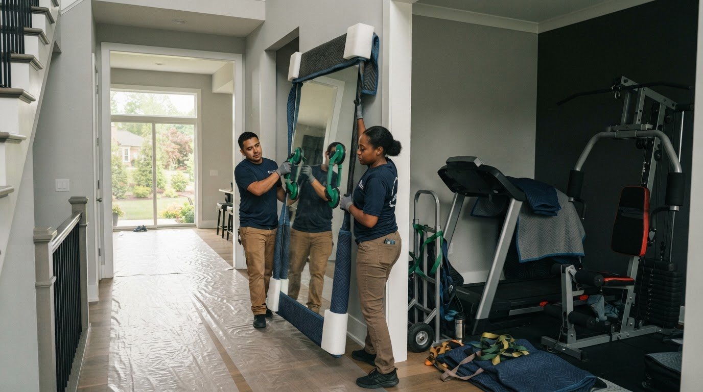 Gym Mirror Moving Service in Ashburn, VA: Plan a Safer Gym Move